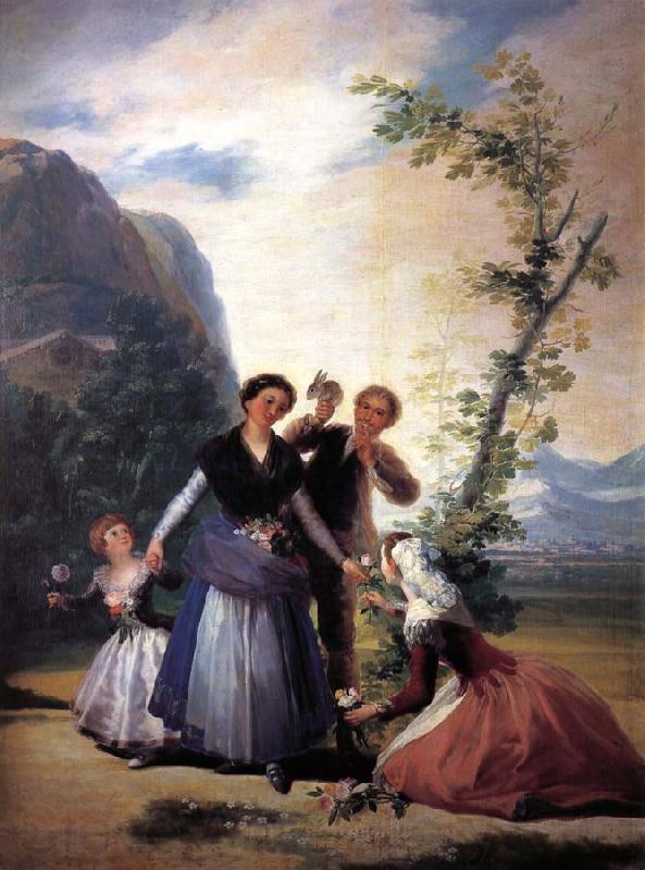 Francisco Goya Spring Spain oil painting art